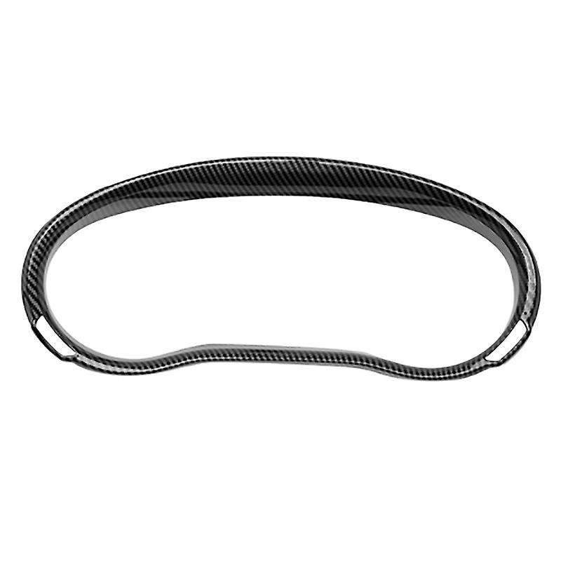 for Axela 3 2019 2020 Carbon Fiber Interior Dashboard Meter Display Frame Cover Trim