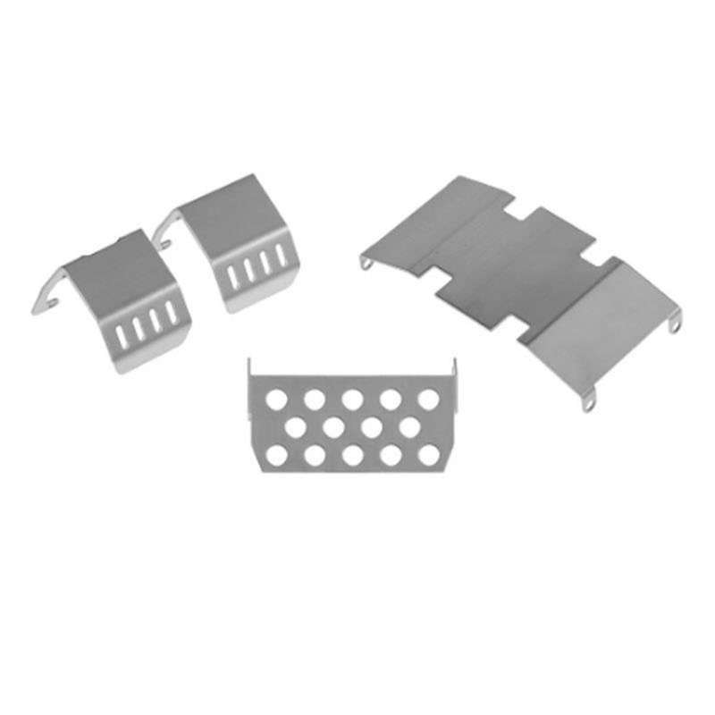 for Axial Scx10 Ii 90046 47 90059 60 Metal Chassis Armor Front Guard Plate Axle Guard Egg