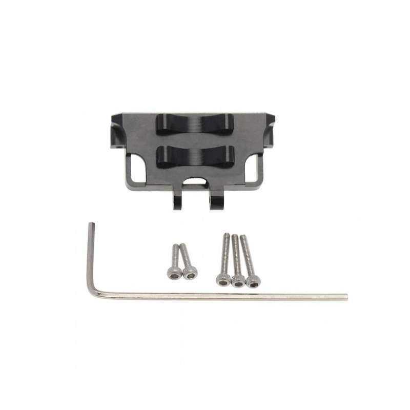 for Axial Scx24 90081 1/24 4wd Aluminum Alloy Steering Gear Fixed Steering Gear