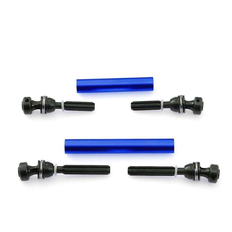 for Axial 1/10 Rbx10 Ryft 4Wd Scale AXI03005 Aluminum Alloy Tube+45 Steel Cvd Head Front and Rear Dr