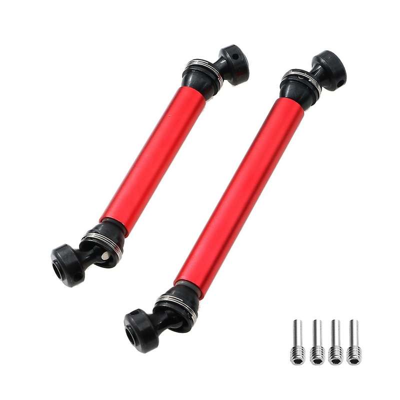 for Axial 1/10 Rbx10 Ryft 4Wd Scale AXI03005 Aluminum Alloy Tube+45 Steel Cvd Head Front and Rear Dr