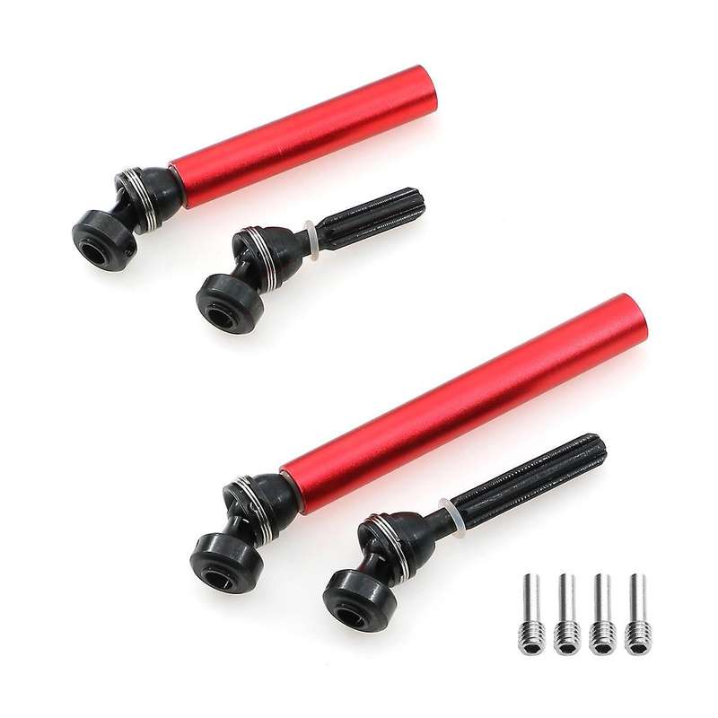 for Axial 1/10 Rbx10 Ryft 4Wd Scale AXI03005 Aluminum Alloy Tube+45 Steel Cvd Head Front and Rear Dr