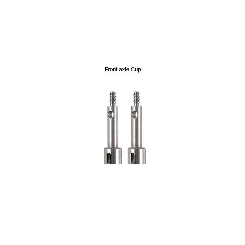 for Axial Scx24 90081 Model Car Front and Rear Steering Transmission Shaft Cvd Dog Bone Cup Axle Re