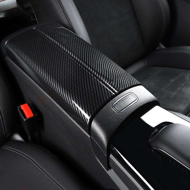 for B Class W247 X247 2019 2020 Silver ABS Car Interior Armrest Box Frame Cover Trim