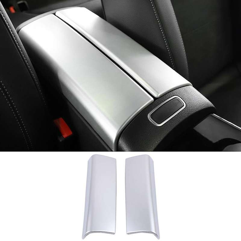 for B Class W247 X247 2019 2020 Silver ABS Car Interior Armrest Box Frame Cover Trim