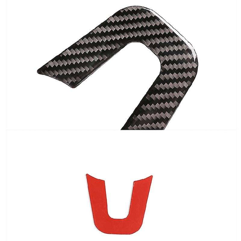 for B Class W247 X247 Carbon Fiber Steering Wheel Decal Decoration Cover Trim Frame Accessories