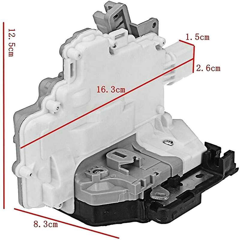 for B6 for - Q3 Q5 A4 TT 2007-2017 Rear Right Side Door Lock Actuator 8K0839016 3C4839016A
