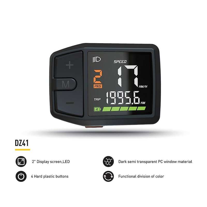 for Bafang Mid Motor DZ41 Display for BBS0102 03 HD M500 M600(CAN)