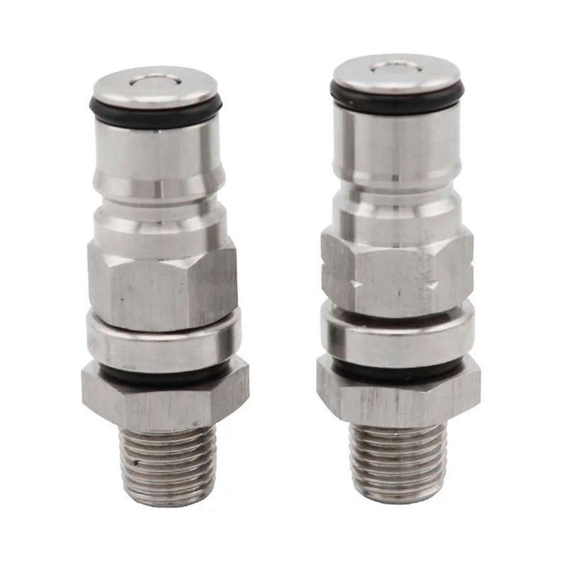 for Ball Lock Post Air Inlet and Outlet Valve, 1/4Bsp Extended Thread, Can Be Equipped with Co2 Spli