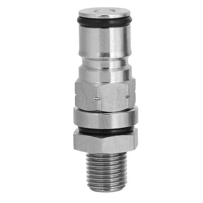 for Ball Lock Post Air Inlet and Outlet Valve, 1/4Bsp Extended Thread, Can Be Equipped with Co2 Spli