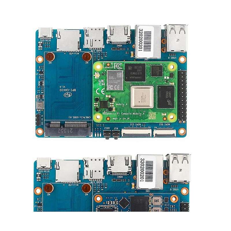 for Banana Pi -cm4 Amlogic A311d for Core Arm -a73 4g Lpddr4 16g Emmc Minipcie Support -compatible