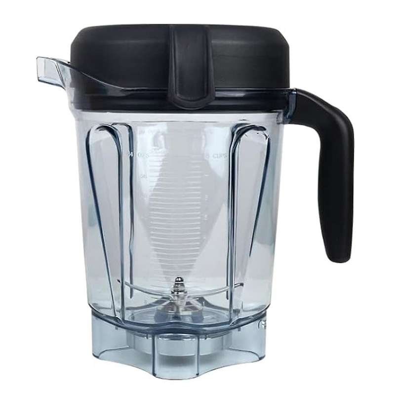 for Blender Pitcher 64oz Low-Profile Replacement for 750, 5200, 5000, 6300, 7500 Container Jar Cup
