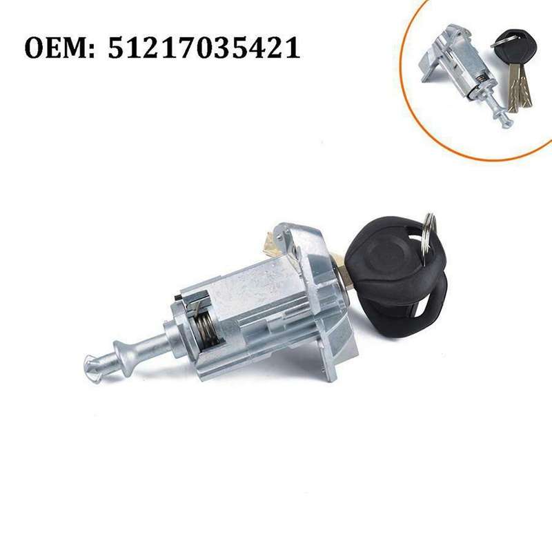 for -bmw E53 X5 2000-2006 Left Driver Side Door Lock Barrel 5121 7 035 421 51217035421