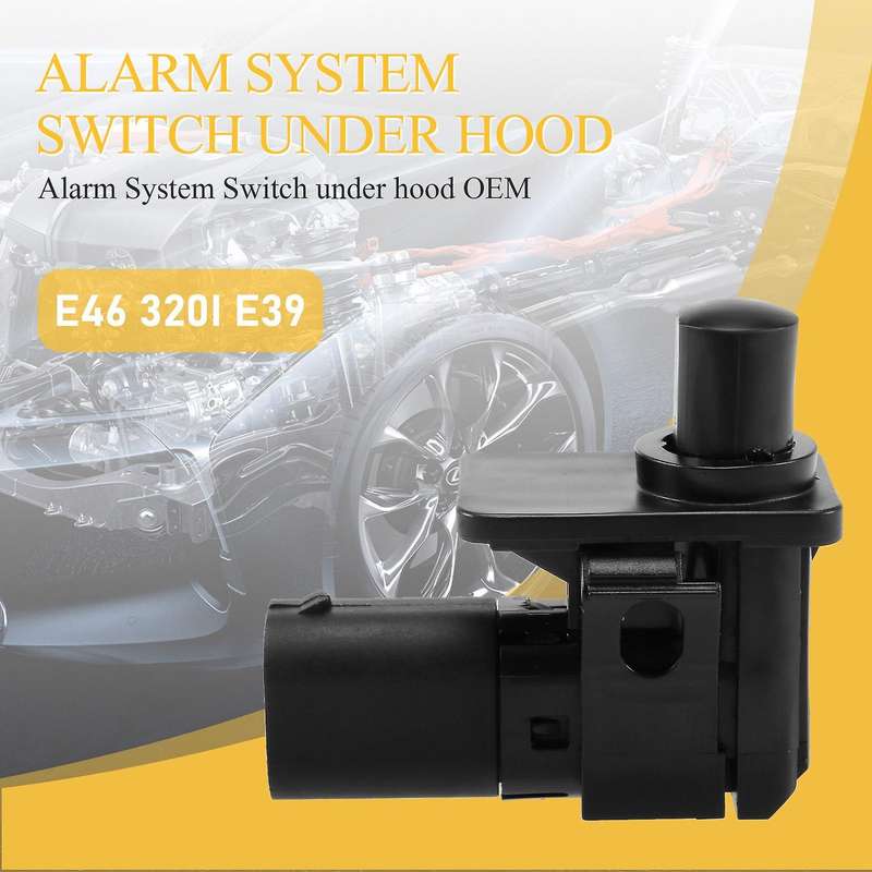 for Bmw E46 320i E39 530d E60 E38 E65 Hood Alarm System Switch Under Hood Sensor 61319119052