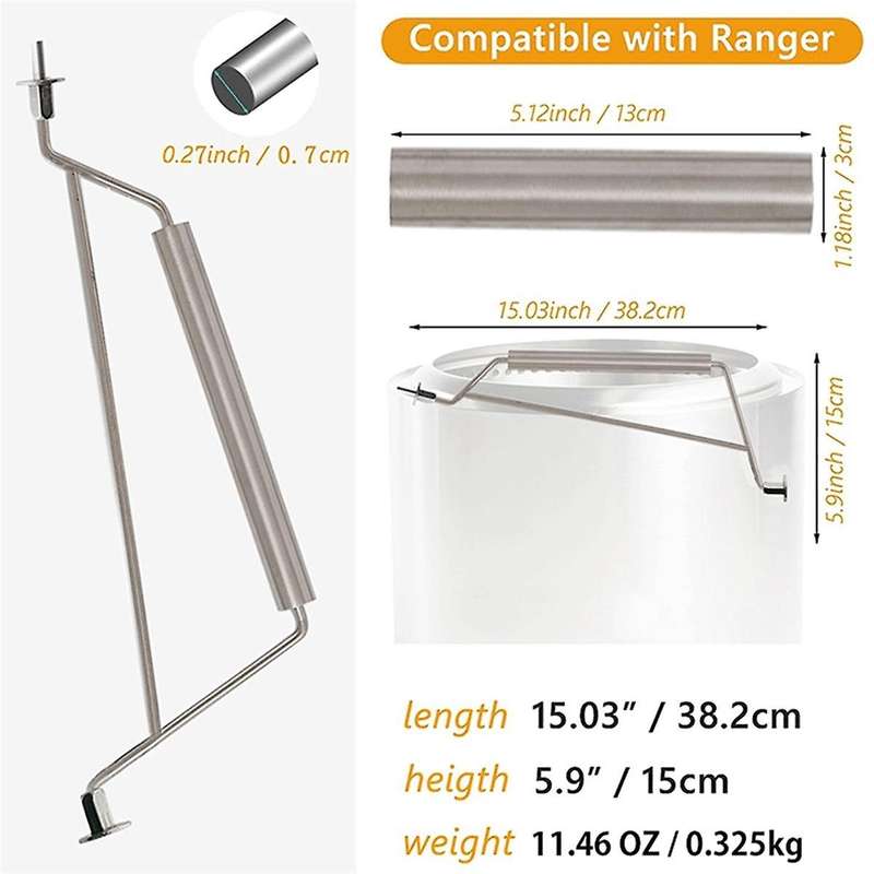 for Bonfire Fire Pit Handle Accessory Great Portable Camping Outdoor Fire Pit Tool for Camp Equipmen