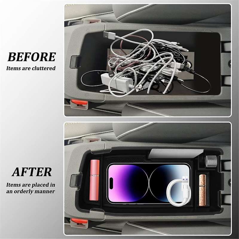 for Bolt Euv Ev 2022 2023 Car Center Console Organizer Interior Accessories, Armrest Tray Storage Bo