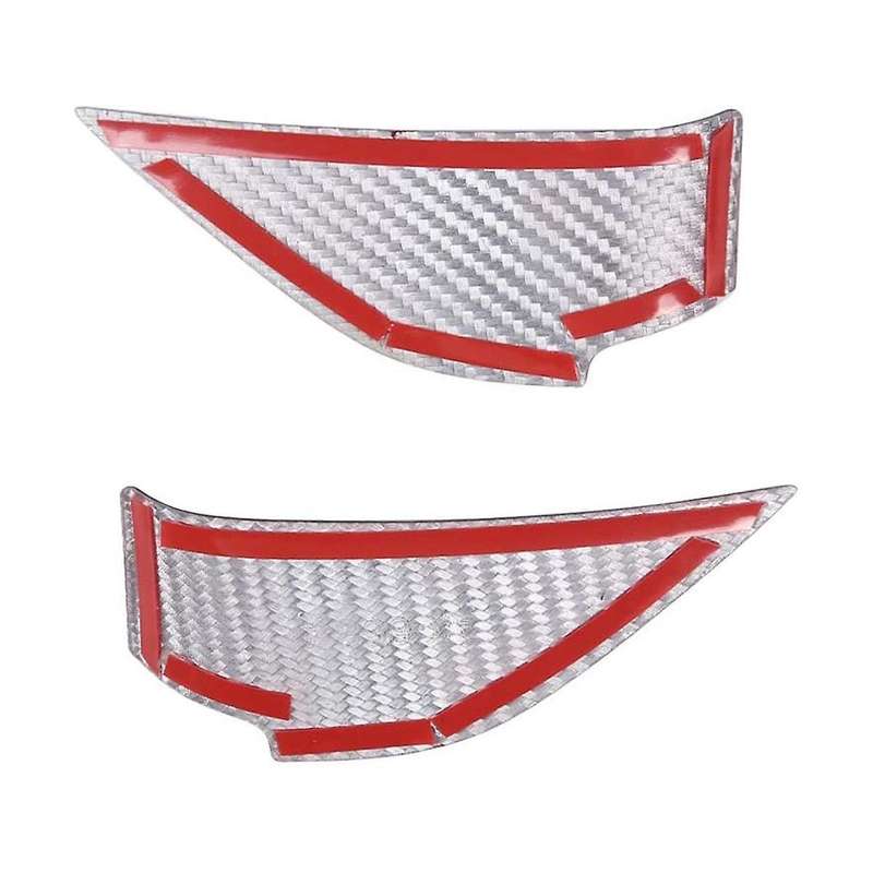 for BRZ 2022 Dry Carbon Fiber Car Inner Door Handle Bowl Cover Trim Decoration Sticker Accessories -