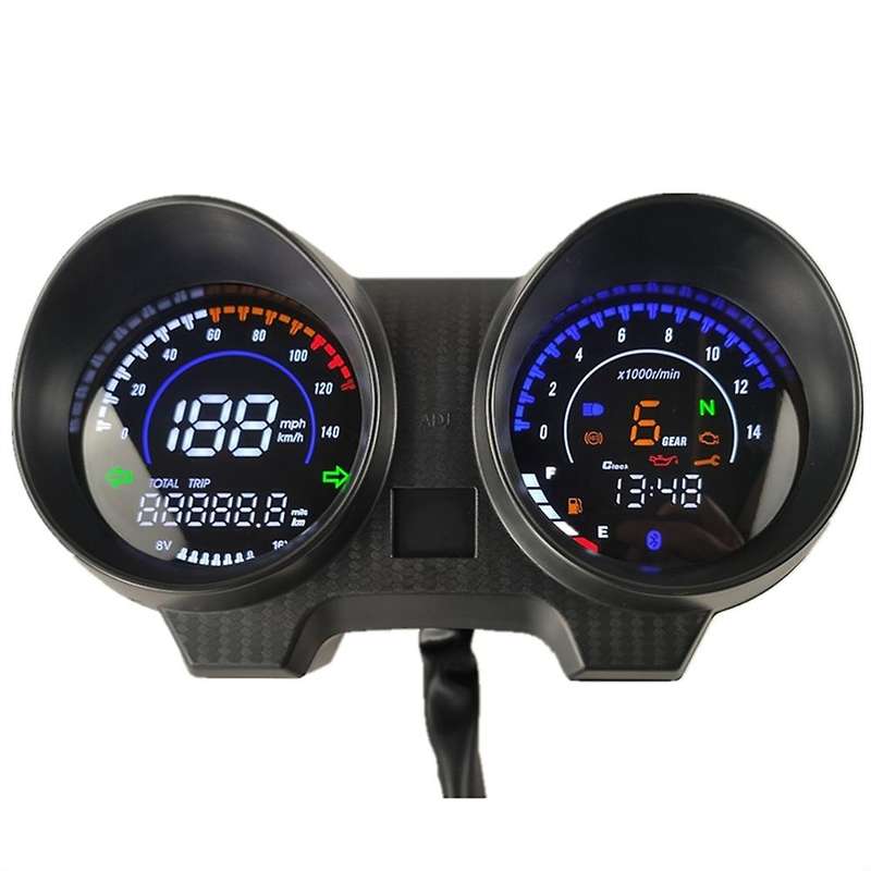 for Brazil 150 Cg150 Fan150 2010 2012 Motorcycle Rpm Meter Speedometer Digital Dashboard ,with Bluet