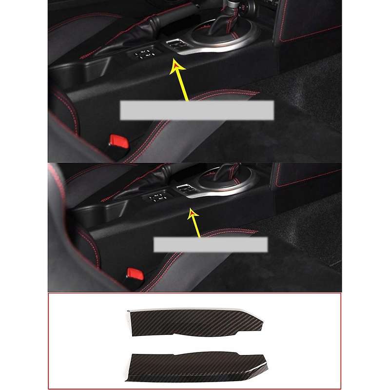 for Brz 86 2012-2020 Console Side Strip Gear Shift Panel Decor Cover Frame Car Accessories