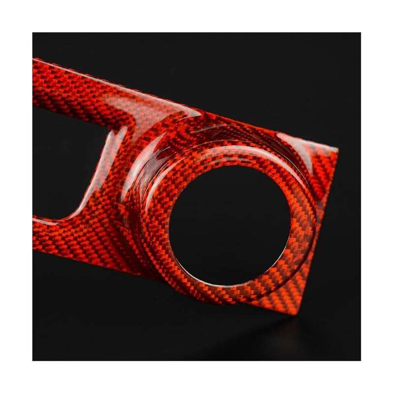 for BRZ 86 2012-2021 Dry Carbon Fiber Car Center Console Start Button Frame Cover Trim Accessories,