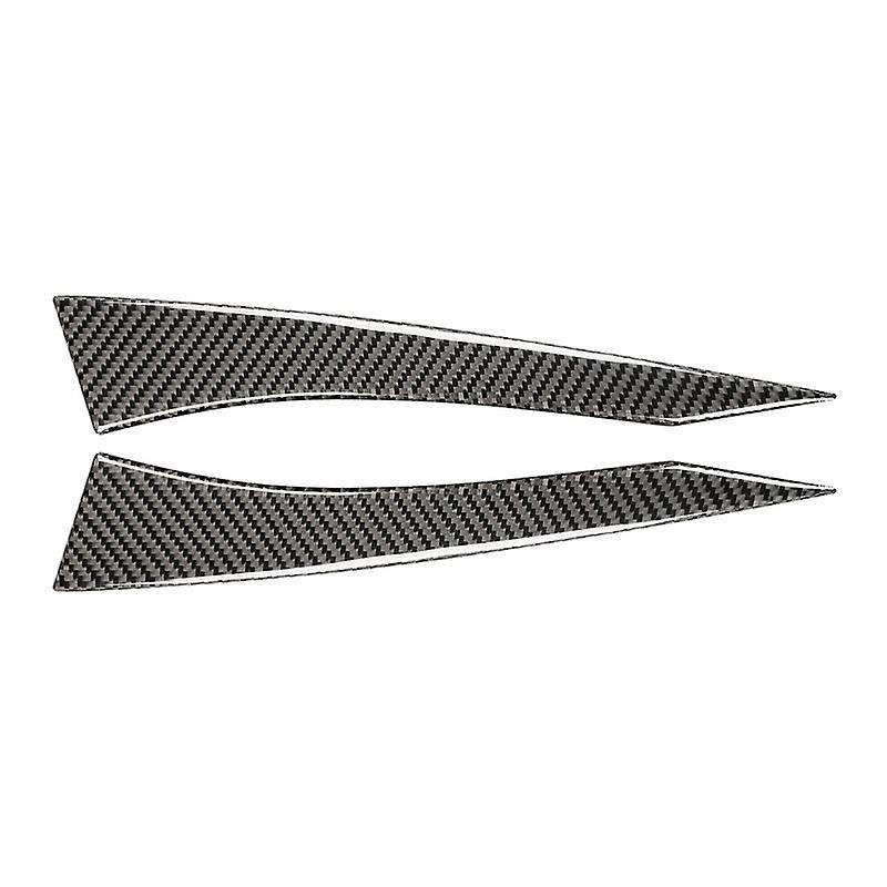 for BRZ 86 Carbon Fiber Rearview Mirror Anti-Collision Strip Decorative Sticker(Black)