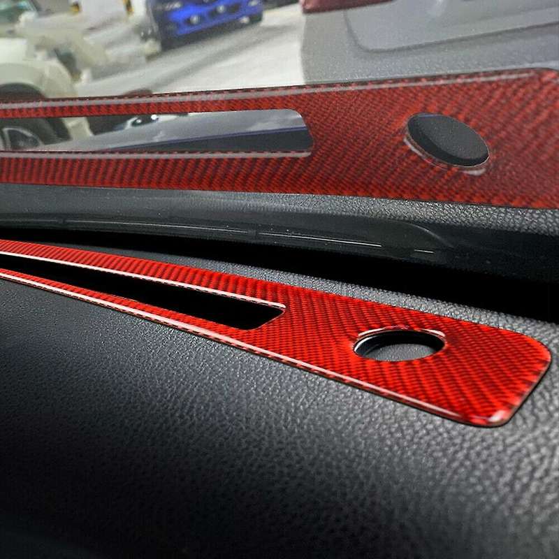 for BRZ 86 Carbon Fiber Central Control Instrument Typhoon Decoration Sticker Central Control Panel