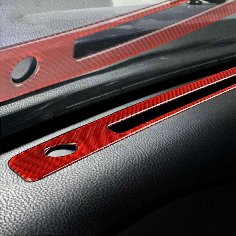 for BRZ 86 Carbon Fiber Central Control Instrument Typhoon Decoration Sticker Central Control Panel