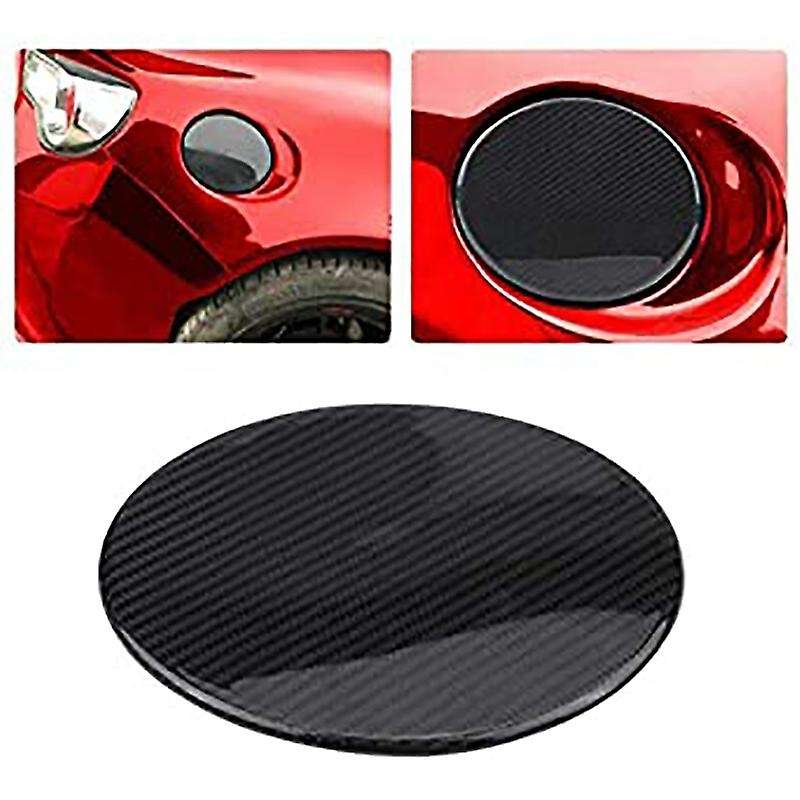 for BRZ 86 2014-2019 Carbon Fiber Fuel Tank Cap Decoration Cover Trim Sticker Car Accessories