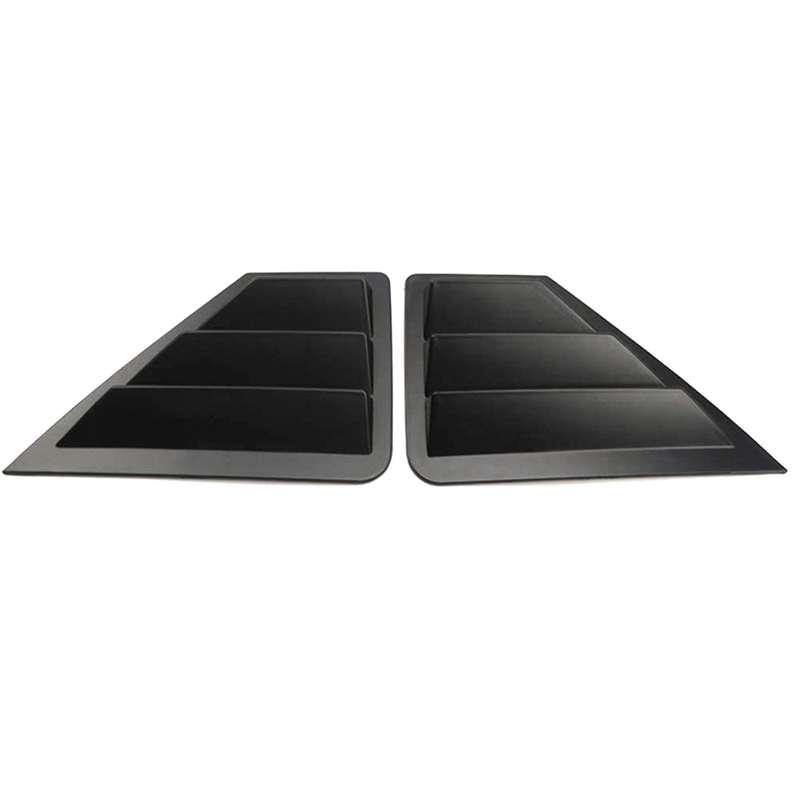 for C- 2016 - 2021 Car Accessories Rear Car Side Window Louvers Vent Cover Trim Auto Decorative