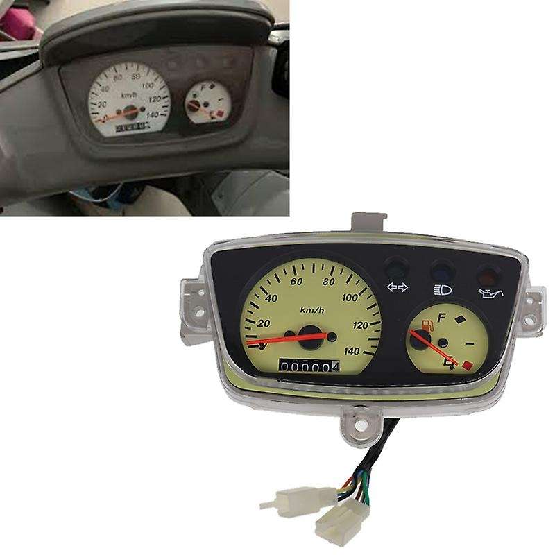 for BWS100 4VP Motorcycle Scooter Instrument Assembly Motorcycle Instrument Speed Meter 140Km