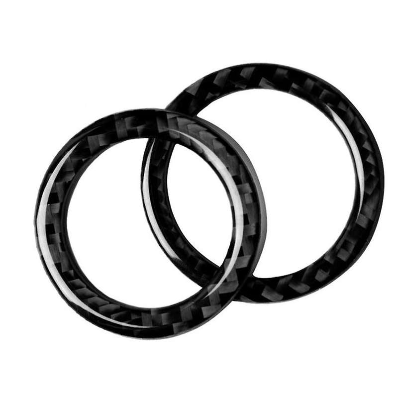 for C Class W204 07-10 Carbon Fiber Upper Outlet Trim