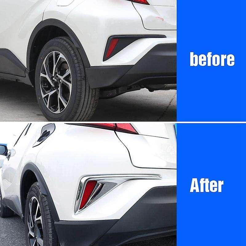 for C- Accessories Rear Fog Light Frame Cover Trims ABS Chromium Styling Exterior Decoration 2017-20