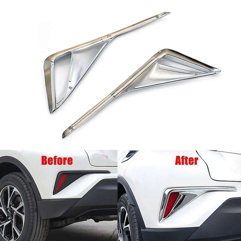 for C- Accessories Rear Fog Light Frame Cover Trims ABS Chromium Styling Exterior Decoration 2017-20