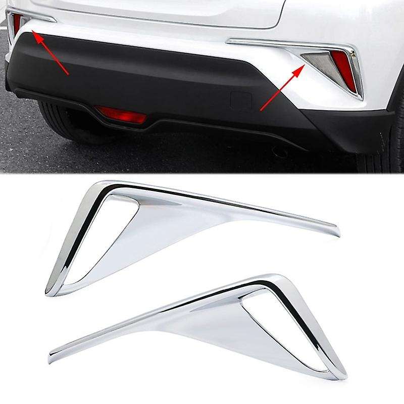 for C- Accessories Rear Fog Light Frame Cover Trims ABS Chromium Styling Exterior Decoration 2017-20