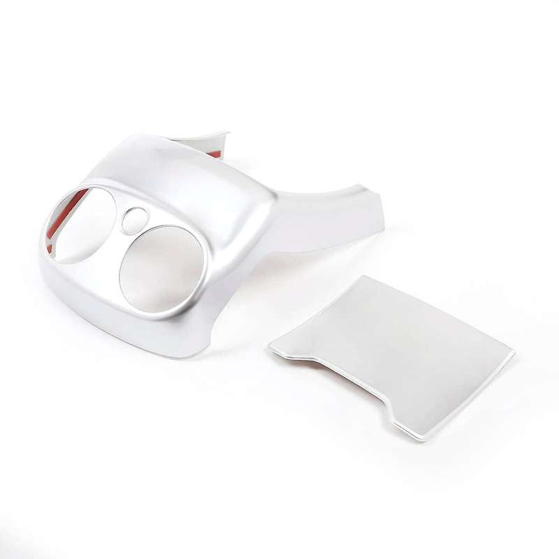 for C Class W205 C180 C200 2015-2018 Car Center Console Armrest Rear Air Outlet Vent Anti-Kick Cover