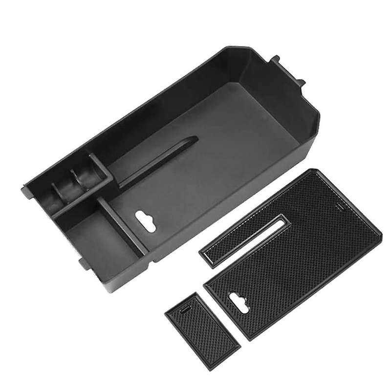 for C W205 2015-2021 and GLC W253 2016-2021 Car Console Armrest Storage Box Insert Organizer