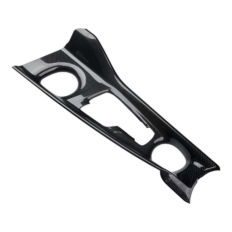 for C- IZOA 2018 Carbon Fiber ABS Center Control Gear Shift Panel Cover Trim Frame Decor Sticker Acc