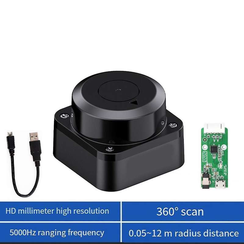 for C1 Radar Sensor 360 Scanning Ranging Module 12mm Ranging for Robot Positioning Mapping Navigat