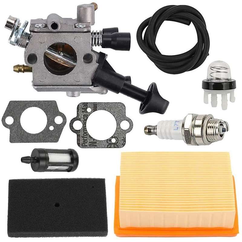 for C1Q-S210 Carburetor and Air Filter Repower Kit for SR430 BR350 BR430 Backpack Blower
