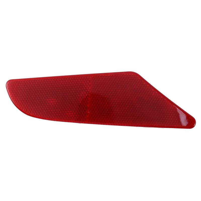 for C27 2017 2018 2019 Red Plastic Rear Tail Fog Lamp Light Warning Reflector Trim