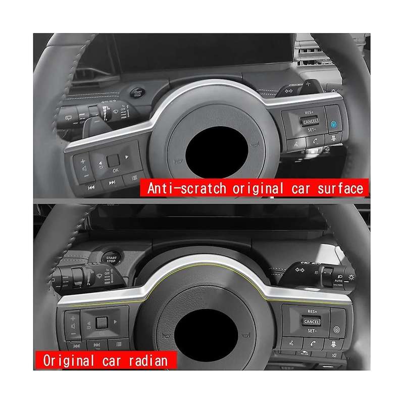 for C28 2022-2023 Car Steering Wheel Back Trim Cover Decoration Auto Accessories A