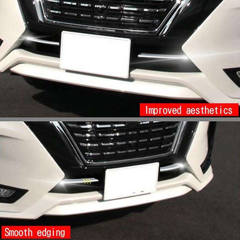 for C27 Highway Star Chrome Under Front Center Grille Grill Moulding Strips Cover Trim