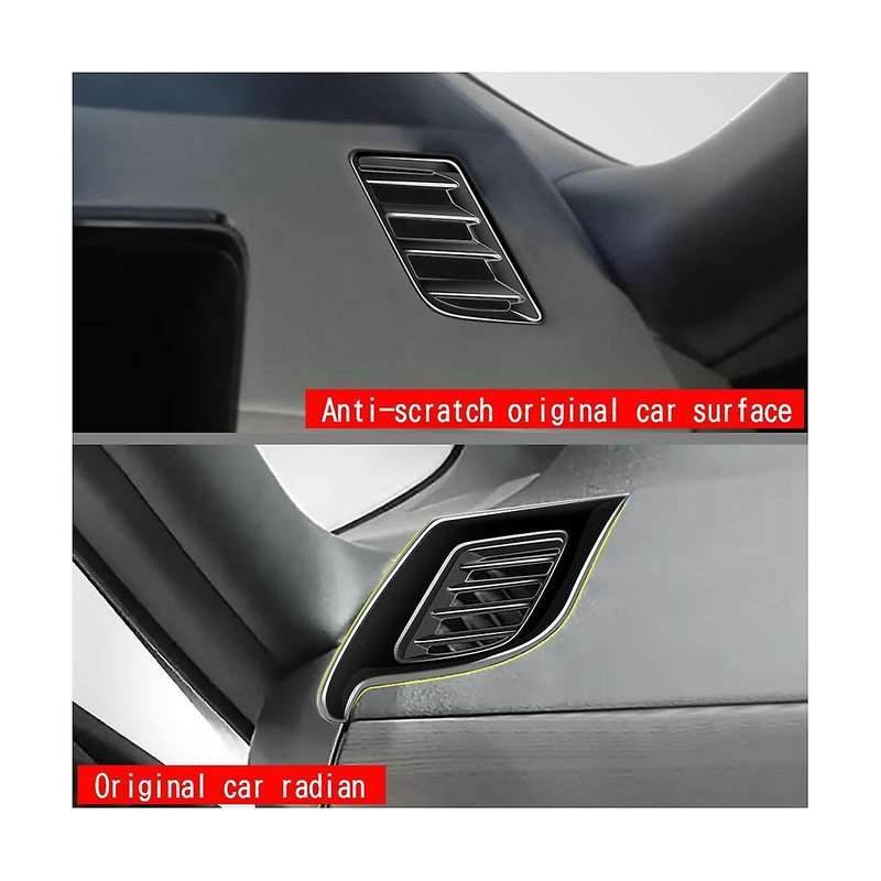 for C28 2022-2023 Bright Black Car Front Side Cover Trim
