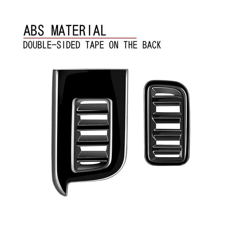 for C28 2022-2023 Bright Black Car Front Side Cover Trim