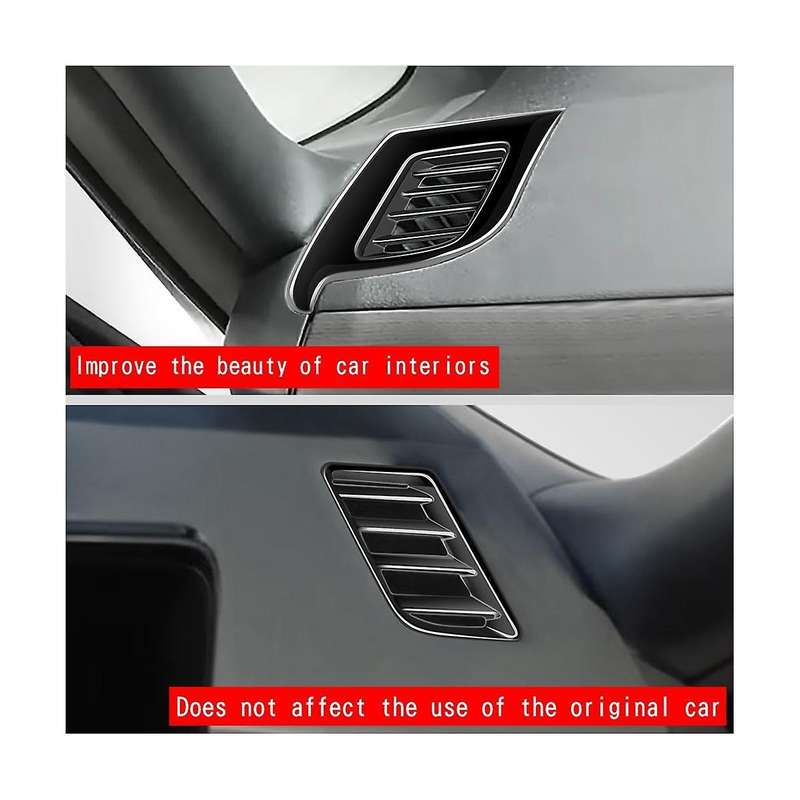 for C28 2022-2023 Bright Black Car Front Side Cover Trim