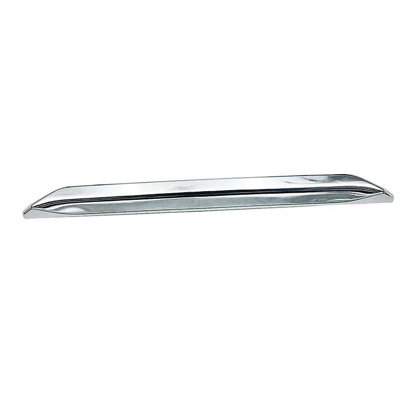 for C27 17-19 ABS Chrome Plated Before the Bar Bumper Cover Shield Trim Molding Lower Grille