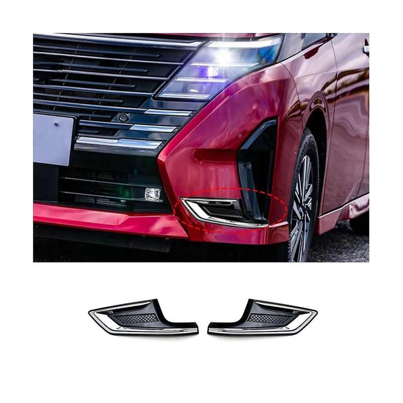 for C28 2023 Front Bumper Fog Light Cover Air Inlet Decoration Frame Trim Accessories