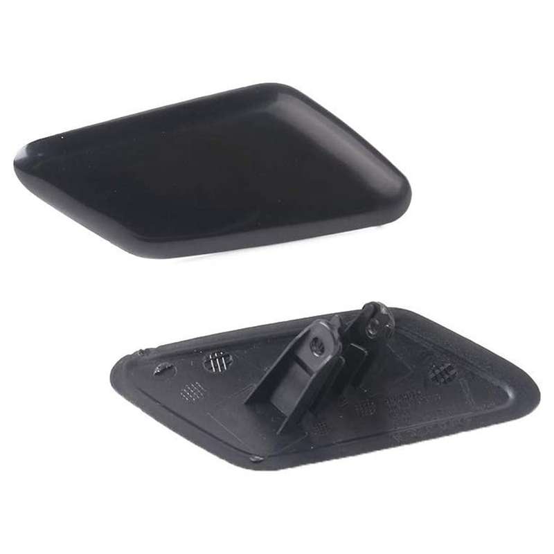 for C30 2011 2012 2013 Left Right Pair Front Bumper Headlight Washer Nozzle Cover Unpainted 39863927