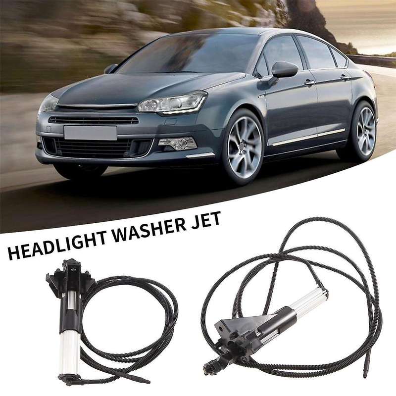 for C5 (X7) Headlight Washer Jet Left Head Light Lamp Cleaning Nozzle Part Number:6438Z5