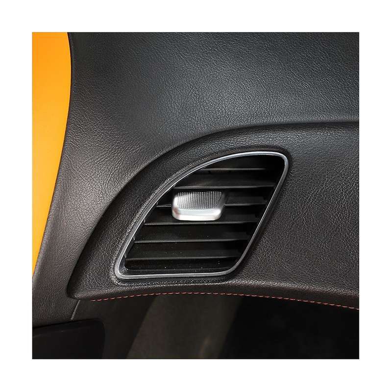for C7 2014-2019 Car Dashboard Air Conditioning Outlet Adjustment Lever Cover Trim Decorative